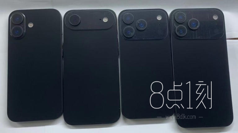 iPhone 17 系列全系样机照片